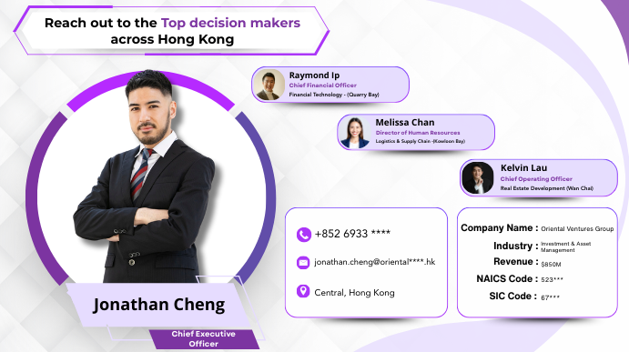 Hong Kong business Email List by DM Valid