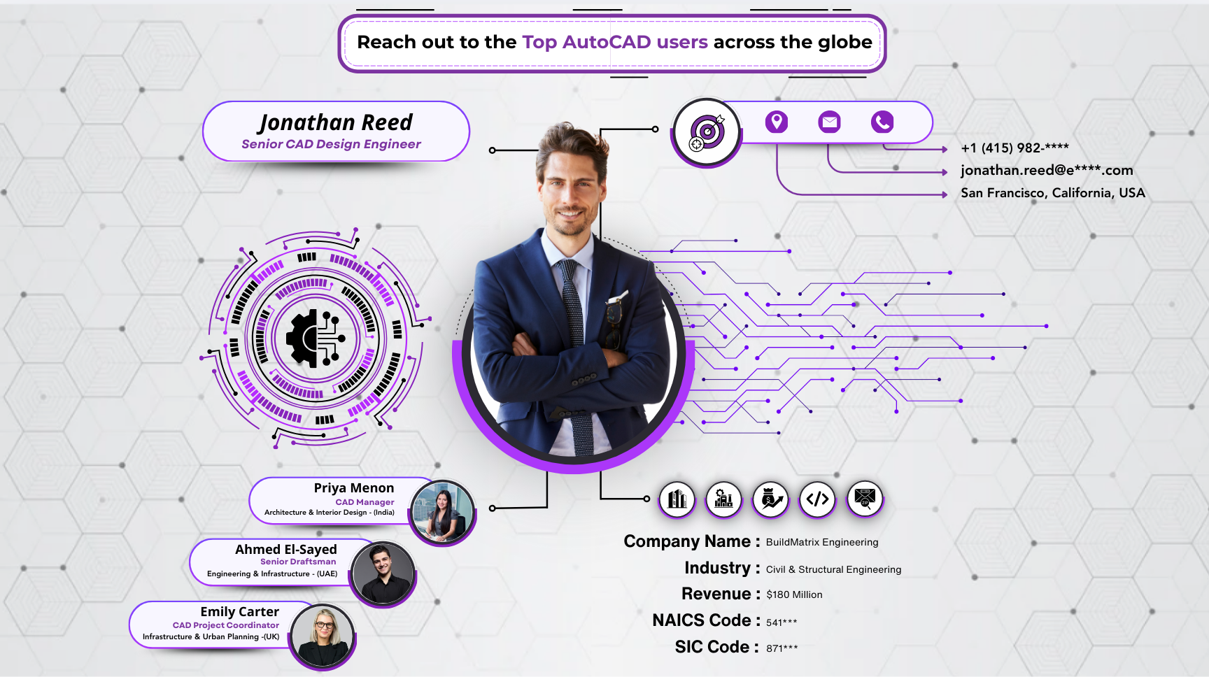 AutoCAD Users Email List by DM Valid