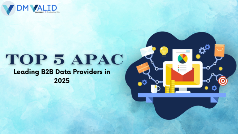 Top 5 APAC leading B2B data providers by DM Valid