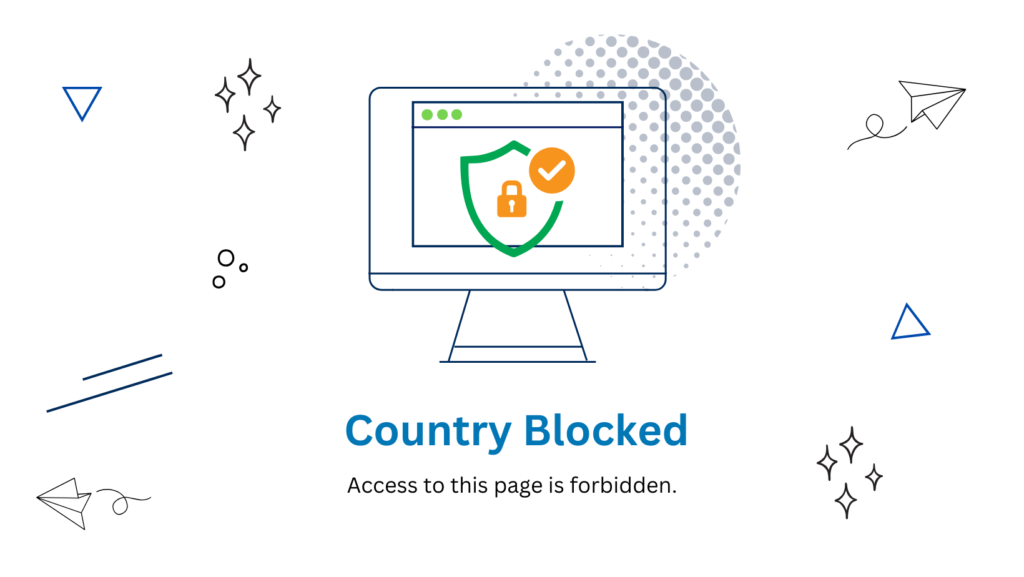 country blocked by dm valid
